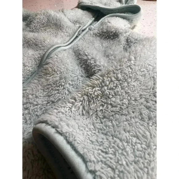 wonder nation girls zipfront fleece hood with ears size 16M - Picture 3 of 5